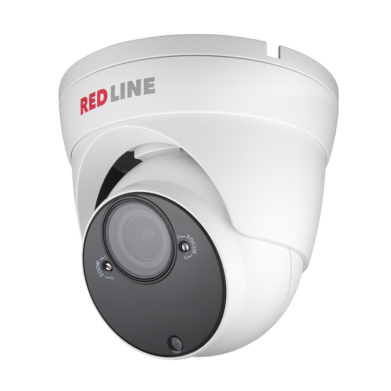 Варифокальная вандалозащитная 1080p видеокамера с WDR120 RedLine RL-AHD1080P-MC-V.WDR