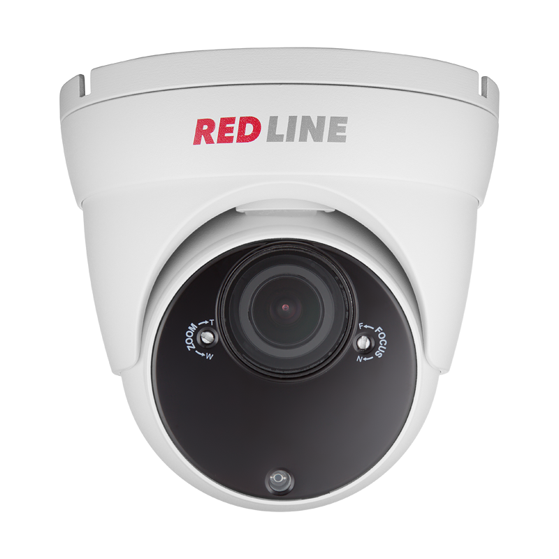Варифокальная вандалозащитная 1080p видеокамера с WDR120 RedLine RL-AHD1080P-MC-V.WDR